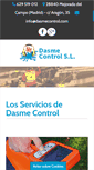 Mobile Screenshot of dasmecontrol.com